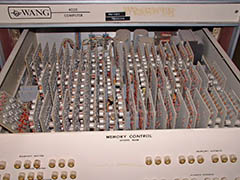 Wang 4000 logic boards
